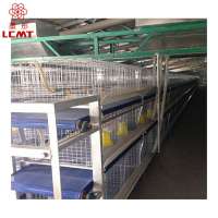 h type automatic chicken breeding cage system for sale poultry farming