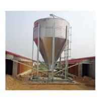 chicken feed auger feed silo for poultry farming equipment