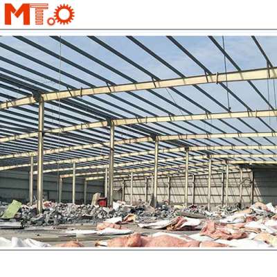 prefab steel structure industrial chicken house for poultry farm