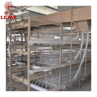 H type automatic battery broiler chicken cage for Kenya farm equipment