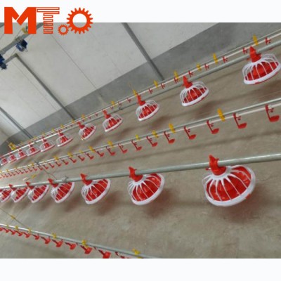 pan feeding system broiler flooring ground feeding Hot Sale Chicken Poultry Farm Equipment